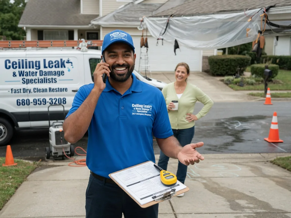 Ceiling Leak Cleanup Mimbres, NM FAQs